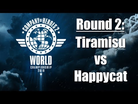 COH2 World Champs R2: Tiramisu vs Happycat G1 & G2