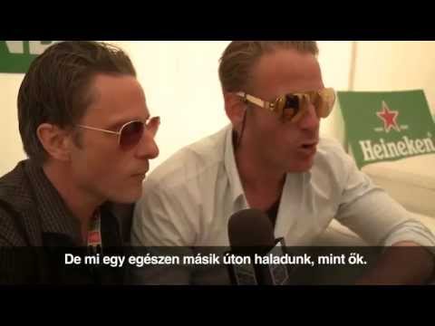 GusGus interview @ Heineken Balaton Sound 2012