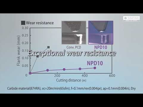 Sumitomo PCD BINDERLESS NPD10