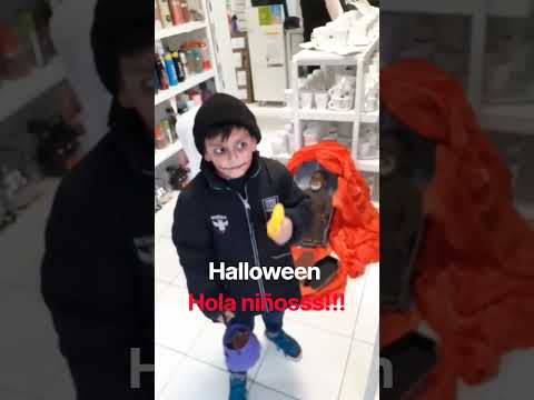 recuerdo de 2023 asustando a los comercios de Verónica Punta Indio #halloween