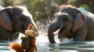 Squeaky goes to the Zoo