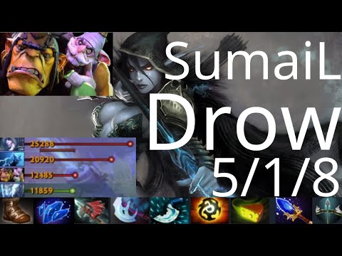 SumaiL Drow Ranger vs Death Prophet, DK, Spectre - ViKin.gg vs OG g3 Ti10 dota2