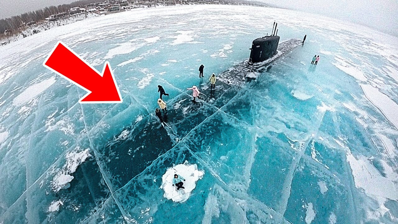 Подводная лодка обнаружила странные узоры под Антарктидой, затем она исчезл