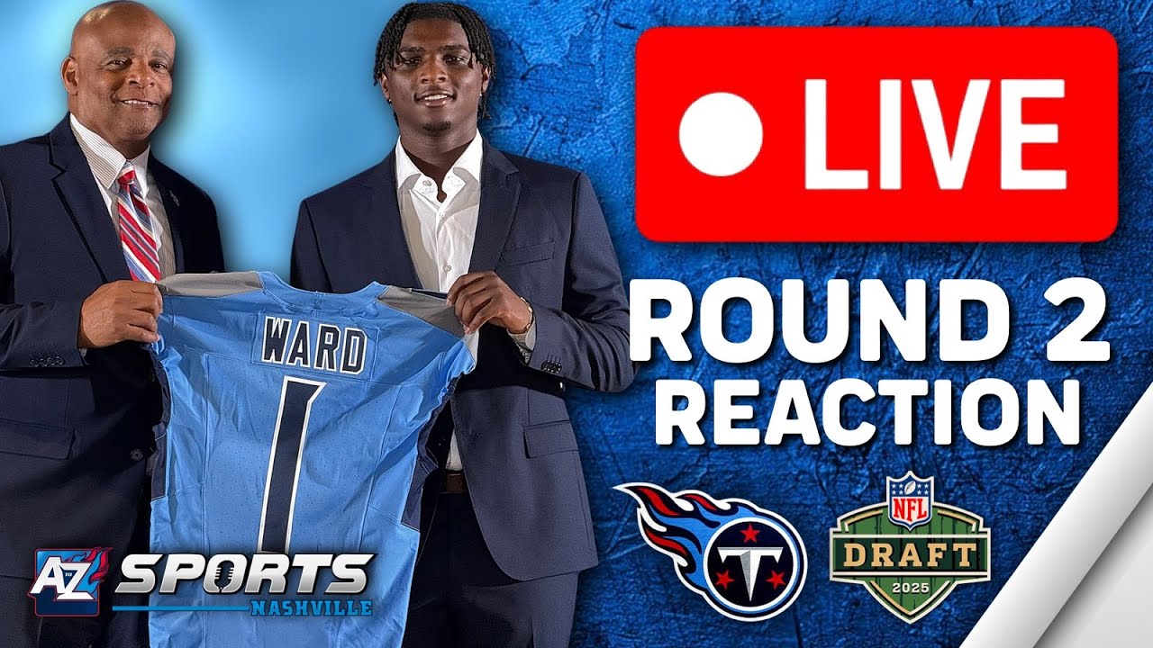 Titans Draft LIVE: Unpredictable second round drama expected with the 35th overall pick