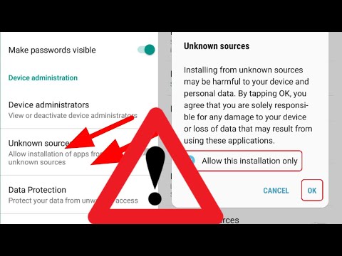watch this before using unknown source option | 2020