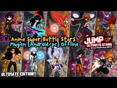 RELEASE! NEW ANIME CrossOver War Ultimate Battle Mugen (Android/Pc) - All Ultimate Attack Animation🔥