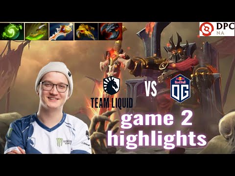 Matumbaman(Wraith King) carry Team Liquid Vs OG Game 3 | Full highlights | DPC WEU division 1