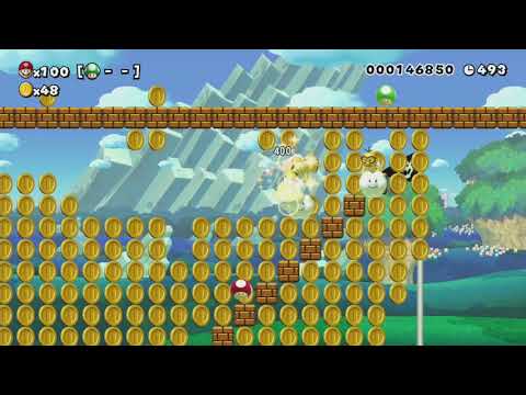 SUBSTANDARD SILO ~ Easy 100 Mario Challenge - Super Mario Maker - No Commentary 1bs