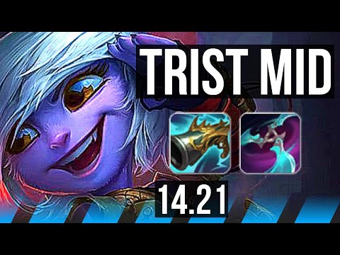 TRISTANA vs AKALI (MID) | KR Challenger | 14.21