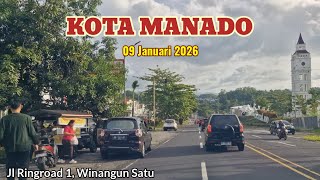 Download lagu Suasana Kota Manado 09 Januari 2026 Dari Batukota ke Ringroad 1 mp3
