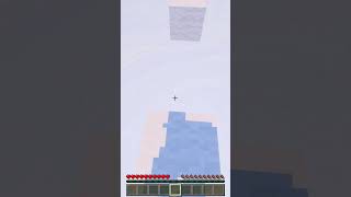 アスレチック　ｗキー押しっぱなしでいけるのか　1回やったけど普通に難しく　＃Shorts　＃ショート　 #minecraft #マイクラ
