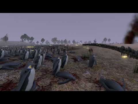 PENGUIN VS GERMAN ARMY - ULTIMATE EPIC BATTLE SIMULATOR (UEBS)