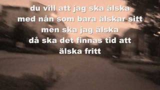 Melissa Horn - Falla fritt video + lyircs