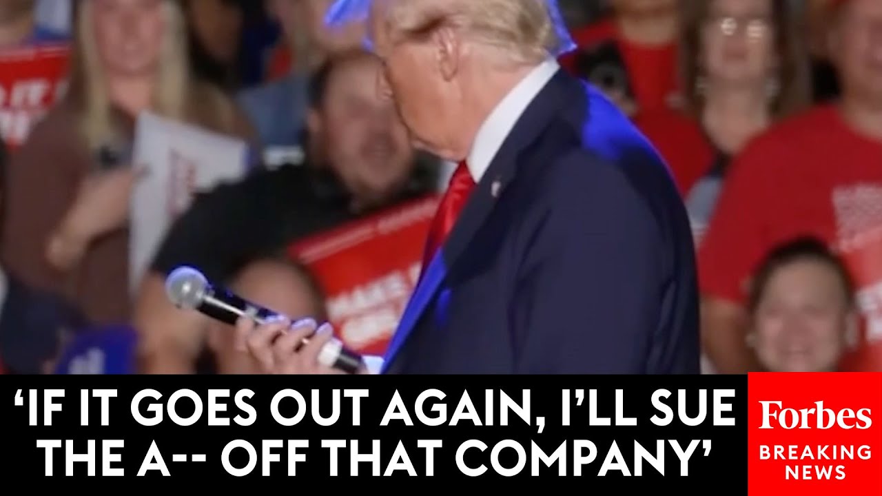 SHOCK MOMENT: Technical Difficulties Halt Trump's Detroit Rally In Its Tracks—Then Trump Reacts