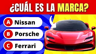 Adivina la MARCA del AUTO con la IMAGEN 🤯🏎️ ¿Cuánto sabes de autos? 