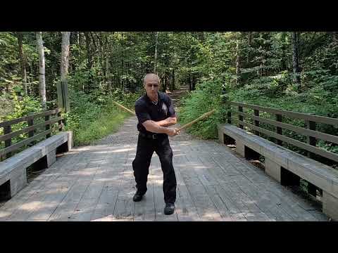Sinawali EARTH SIX: Double Stick Drill | Filipino Martial Arts