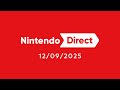Nintendo Direct 12 09 2025