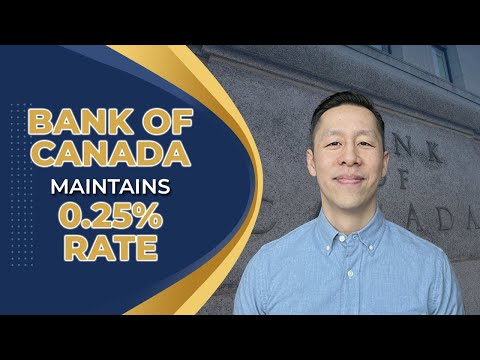 How Does the Bank of Canada Maintaining a 0.25% Rate Impact the Toronto Real Estate Market?