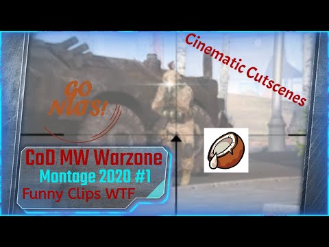 Call of Duty Modern Warfare Warzone 2020 Montage #1 | Cinematic Cutscenes Warzone Funny Clips | WTF