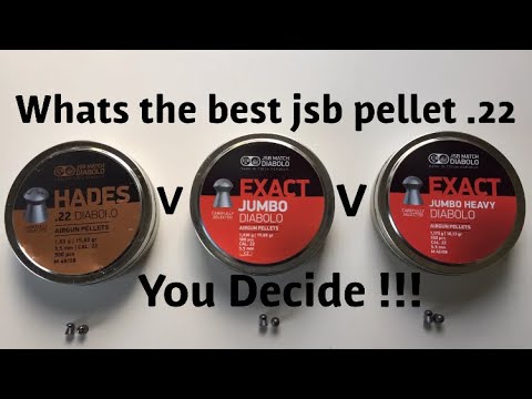 Comparing the jsb exact .22 16g v 18g v hades for hunting using fx impact