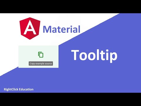 Angular Material Tooltip Angular Material Tutorial 29