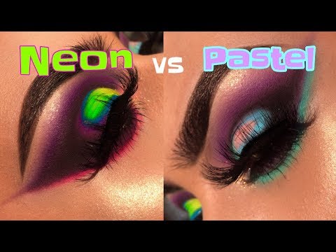 NEON VS PASTEL TUTORIAL