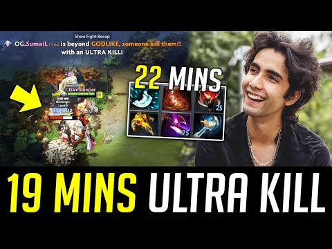 SumaiL Perfect Game SVEN - 19 Mins ULTRA KILL Beyond GODLIKE DOTA 2
