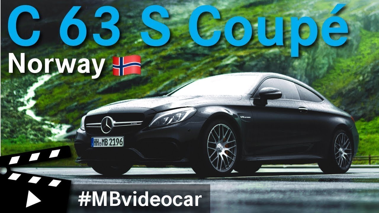 Mercedes-AMG C 63 S Coupé: Road Trip in Norway | #MBvideocar