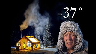 Man sleeps in an Inflatable Tent in Bone-Chilling temps. A Risky but Thrilling Experience.