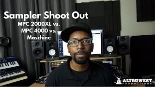 Video thumbnail for Akai MPC200XL vs. MPC 4000 vs. NI Maschine by Altruwest
