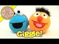 Sesame Street Bert Ernie Elmo Cookie Monster Giggle Balls