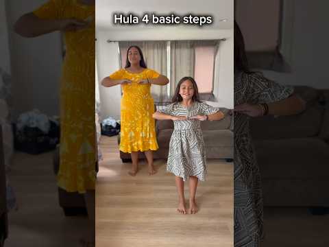 Mirror image 4 basic hula steps #hula#hulabasics#hawaii #polynesian #hawaiiandance