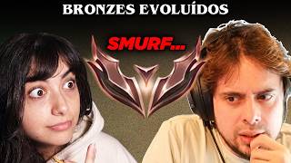 SMURF DESCOBERTO?! ANALISE DO EMPTY e BRONZES MELHORARAM - LOL