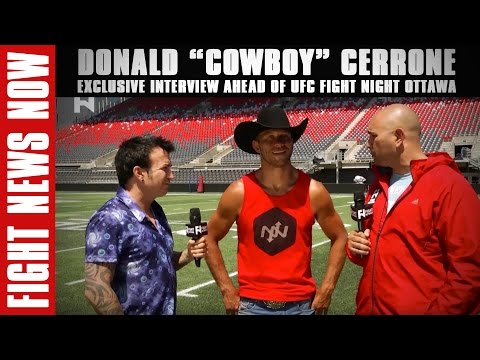 Donald "Cowboy" Cerrone Discusses Motivations Ahead of UFC Fight Night Ottawa on Fight News Now