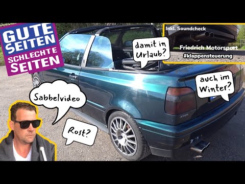 #golf3cabrio | Infos Tipps Problemzonen | Open Air für’n schmalen Taler? | VLOG