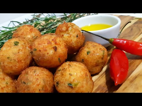 Bolinho de Bacalhau | Super Fácil e Crocante