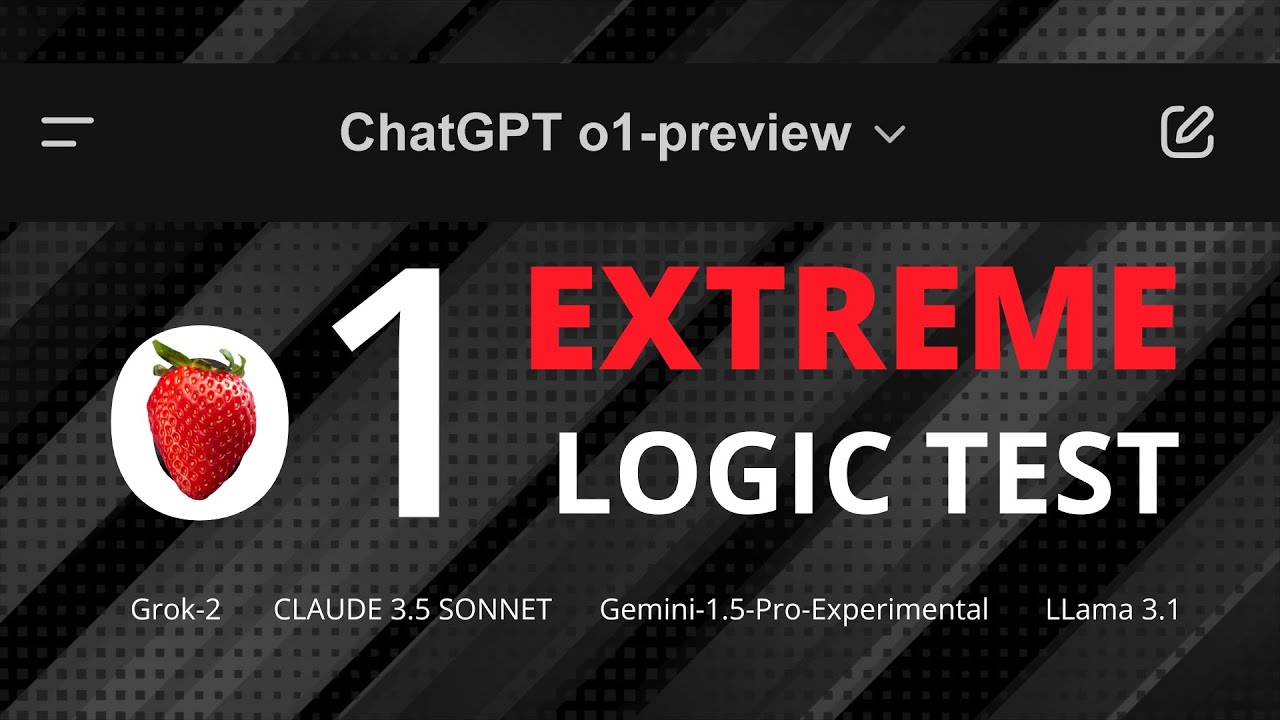NEW EXTREME LOGIC test for OpenAI o1 (Strawberry)