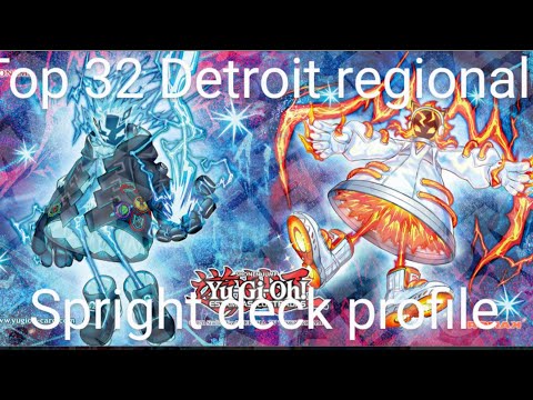 Yu-Gi-Oh! Detroit regional top 32 spright deck profile December 2022