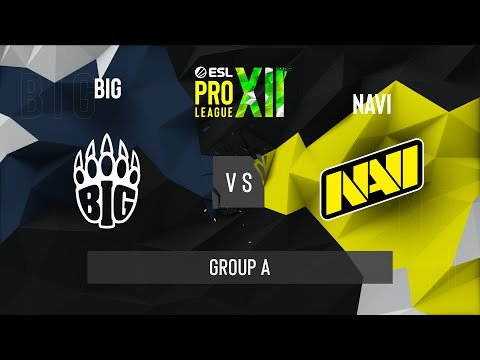 CS:GO - BIG vs. Natus Vincere [Dust2] Map 1 - ESL Pro League Season 12 - Group A - EU