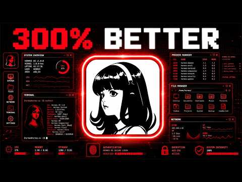 Video Thumbnail: NEW Hermes Agent OS just changed Everything!