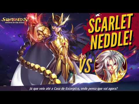 Saint Seiya Awakening |  Duelos Galáticos: Milo de Escorpião (Cloth Repair) Vs. Saga Maligno