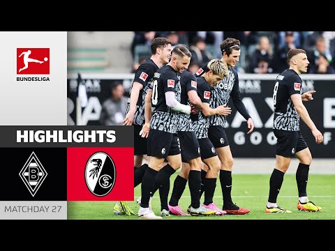Resumen de B. Mönchengladbach vs SC Freiburg Matchday 27