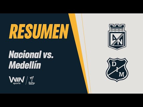 Nacional vs. Medellín (resumen) | Copa BetPlay Dimayor 2025 | Final - Ida