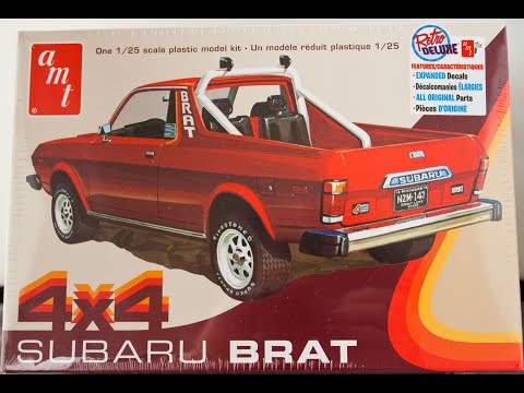 Unboxing the AMT 1:25 Subaru Brat