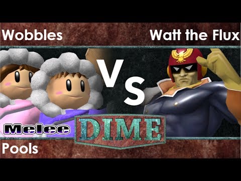 DIME 23 - PG FX | Wobbles (ICs) vs TLOC | Watt the Flux (C Falcon) Pools - Melee
