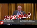 What is the banker Prime Minister's magic wand?