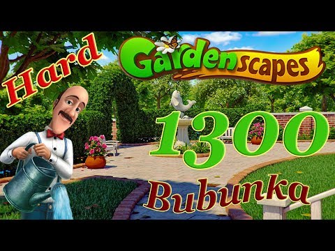 GardenScapes level 1300 Hard