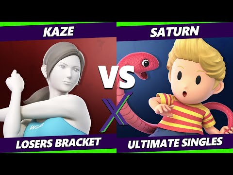 S@X 381 Online Losers Bracket - Kaze (Wii Fit Trainer) Vs. Saturn (Lucas) Smash Ultimate - SSBU