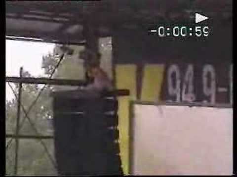 Boy Hits Car, 68 ft Stage Dive,The Greatest Stage Dive Ever