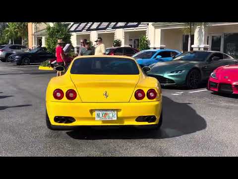 Thumbnail for Ferrari 550 Maranello V12 With Tubi Exhaust Sounds Amazing Hitting 6500RPMS! by Ferrari 550 Maranello